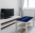 Naklejka laminowana na STOLIK KAWOWY IKEA LACK KOSMOS GWIAZDY