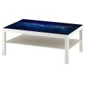 Naklejka laminowana na STOLIK KAWOWY IKEA LACK KOSMOS GWIAZDY