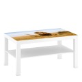 Naklejka laminowana na STOLIK KAWOWY IKEA LAC LEW NATURA