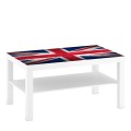 Naklejka laminowana na STOLIK KAWOWY IKEA FLAGA WIELKA BRYTANIA