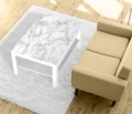 Naklejka laminowana na STOLIK KAWOWY IKEA DELIKATNY MARMUREK