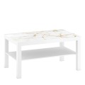Naklejka laminowana na STOLIK KAWOWY IKEA GOLD MARBLE MARMUR