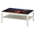 Naklejka laminowana na STOLIK KAWOWY IKEA ABSTRAKCJA PĘKNIĘCIE