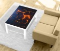 Naklejka laminowana na STOLIK KAWOWY IKEA ABSTRAKCJA PĘKNIĘCIE