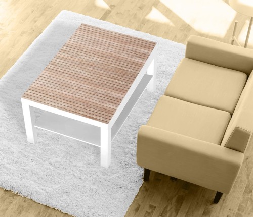 Naklejka laminowana na STOLIK KAWOWY IKEA DELIKATNE DESECZKI