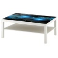 Naklejka laminowana na STOLIK KAWOWY IKEA SZEŚCIANY 3D NOWOCZESNE