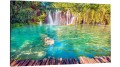 obraz Chorwacja wodospad park do sypialni na płótnie canvas 