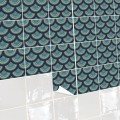 Naklejki na płytki ścienne kuchenne łazienkowe GEOMETRYCZNA MANDALA 