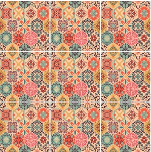 Naklejki na płytki ścienne kuchenne łazienkowe TALAVERA INDYJSKA