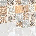 Naklejki na płytki ścienne kuchenne łazienkowe TRADYCYJNY PATCHWORK