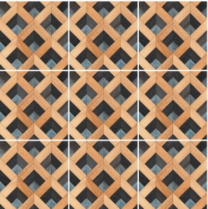 Naklejki na płytki ścienne kuchenne łazienkowe GEOMETRYCZNE DREWNO WZÓR