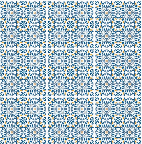 Naklejki na płytki ścienne kuchenne łazienkowe TURKUSOWE WZORY