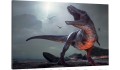 obraz DINOZAUR na płótnie canvas Dinozaury Burza