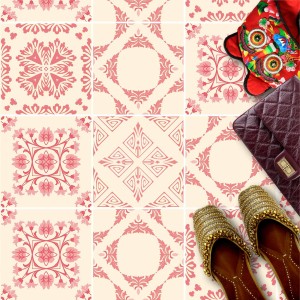 Naklejki na płytki podłogowe kuchenne łazienkowe samoprzylepne z meksykańskim wzorem