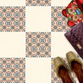 Naklejki na płytki podłogowe kuchenne łazienkowe samoprzylepne wspaniały wzór marokoański 