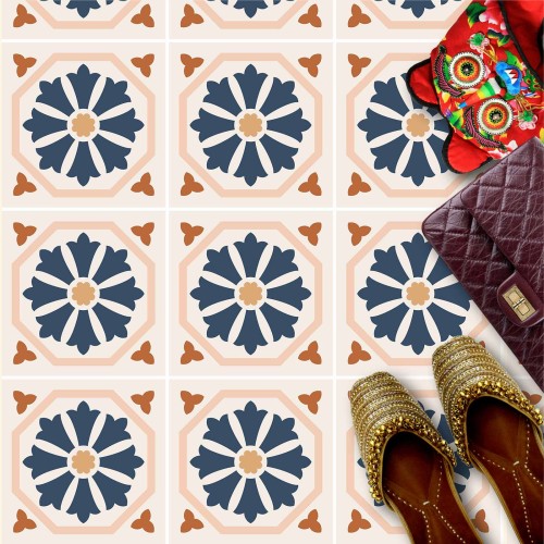 Naklejki na płytki podłogowe kuchenne łazienkowe samoprzylepne płytki holenderskie