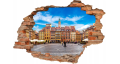 FOTOTAPETA 3D SAMOPRZYLEPNA naklejka do salonu sypialni MIASTO RYNEK