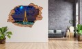 FOTOTAPETA 3D SAMOPRZYLEPNA naklejka do salonu PARYŻ Wieża Eiffla