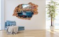 FOTOTAPETA 3D SAMOPRZYLEPNA naklejka na ścianę do salonu GONDOLA WENECJA