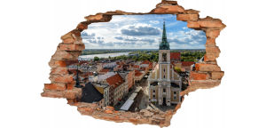 FOTOTAPETA 3D SAMOPRZYLEPNA naklejka ścienna dekoracyjna STARE MIASTO