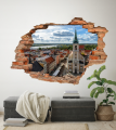 FOTOTAPETA 3D SAMOPRZYLEPNA naklejka ścienna dekoracyjna STARE MIASTO