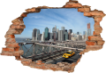 FOTOTAPETA 3D SAMOPRZYLEPNA naklejka dekoracyjna MIASTO NEW YORK TAXI