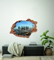 FOTOTAPETA 3D SAMOPRZYLEPNA naklejka dekoracyjna MIASTO NEW YORK TAXI