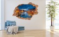 FOTOTAPETA 3D SAMOPRZYLEPNA naklejka ścienna dziura WENECJA NOCĄ KANAŁ