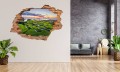 FOTOTAPETA 3D SAMOPRZYLEPNA naklejka na ścianę 3D zielone wybrzeże zachód