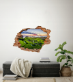 FOTOTAPETA 3D SAMOPRZYLEPNA naklejka na ścianę 3D zielone wybrzeże zachód