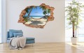FOTOTAPETA 3D SAMOPRZYLEPNA naklejka ścienna 3d HAMAK PLAŻA TROPIKI