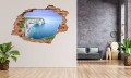 FOTOTAPETA 3D SAMOPRZYLEPNA naklejka dziura ścienna KLIF WIDOK OCEAN 