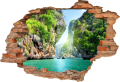FOTOTAPETA 3D SAMOPRZYLEPNA naklejka dziura ścienna NATURA OCEAN TAJLANDIA