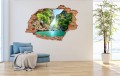 FOTOTAPETA 3D SAMOPRZYLEPNA naklejka dziura ścienna NATURA OCEAN TAJLANDIA