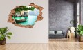 FOTOTAPETA 3D SAMOPRZYLEPNA naklejka dziura na ścianę TAJLANDIA ŁÓDŹ 