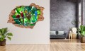 FOTOTAPETA 3D SAMOPRZYLEPNA naklejka dekoracyjna ścienna PAPUSZKI PAPUGI