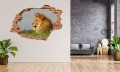 FOTOTAPETA 3D SAMOPRZYLEPNA naklejka ścienna LEW KRÓL DŻUNGI