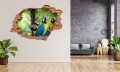 FOTOTAPETA 3D SAMOPRZYLEPNA naklejka ścienna KOLOROWE PAPUGI