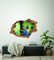FOTOTAPETA 3D SAMOPRZYLEPNA naklejka ścienna KOLOROWE PAPUGI