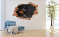 FOTOTAPETA 3D SAMOPRZYLEPNA naklejka dziura w ścianie KONIE GALOP
