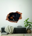 FOTOTAPETA 3D SAMOPRZYLEPNA naklejka dziura w ścianie KONIE GALOP