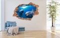 FOTOTAPETA 3D SAMOPRZYLEPNA naklejka dekoracyjna na ścianę DELFIN OCEAN