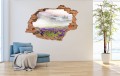 FOTOTAPETA 3D SAMOPRZYLEPNA naklejka ścienna NATURA MGŁA KROKUSY