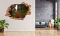 FOTOTAPETA 3D SAMOPRZYLEPNA naklejka dekoracyjna DRZEWA NATURA LAS DROGA