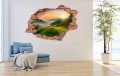 FOTOTAPETA 3D SAMOPRZYLEPNA naklejka dekoracyjna GÓRY SZLAK TĘCZA