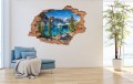 FOTOTAPETA 3D SAMOPRZYLEPNA naklejka ścienna do salonu GÓRSKIE JEZIORO 