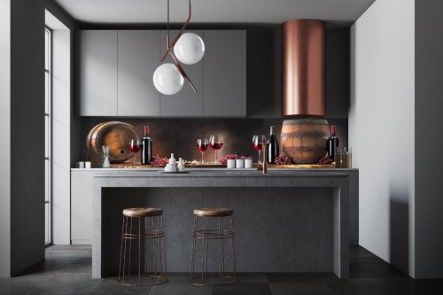 FOTOTAPETA DO KUCHNI ZMYWALNA wino beczka drewno winnica