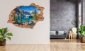 FOTOTAPETA 3D SAMOPRZYLEPNA naklejka ścienna do salonu GÓRSKIE JEZIORO 