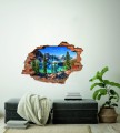 FOTOTAPETA 3D SAMOPRZYLEPNA naklejka ścienna do salonu GÓRSKIE JEZIORO 