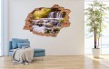 FOTOTAPETA 3D SAMOPRZYLEPNA naklejka dekoracyjna ścienna WODOSPAD SŁOŃCE